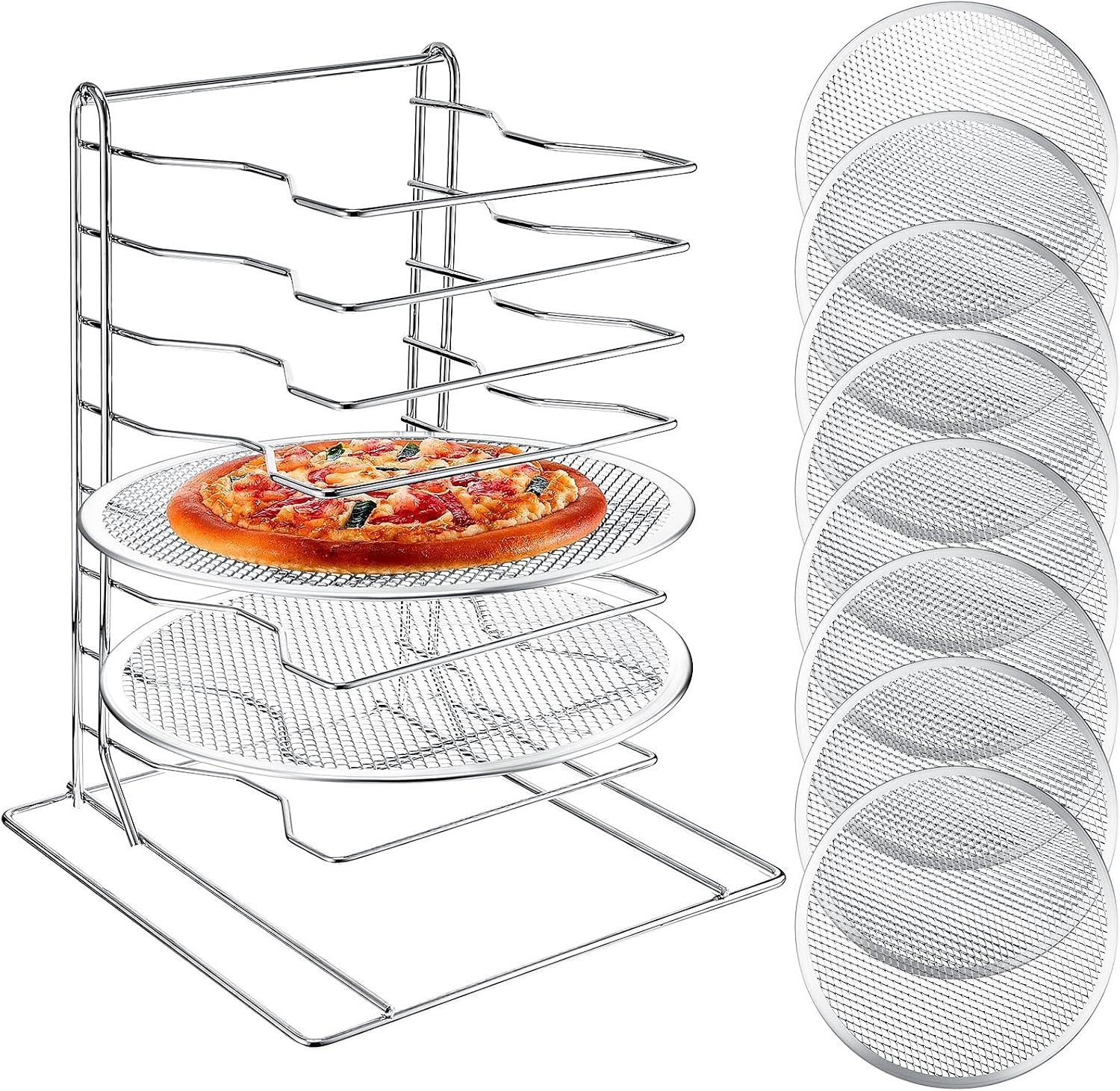 Kitchen Gadgets Hacks - رف بيتزا بـ 8 طبقات مع