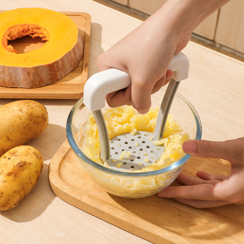 Kitchen Gadgets Juicer - هراسة البطاطس اليدوية، هراسة البطاطس المتينة،