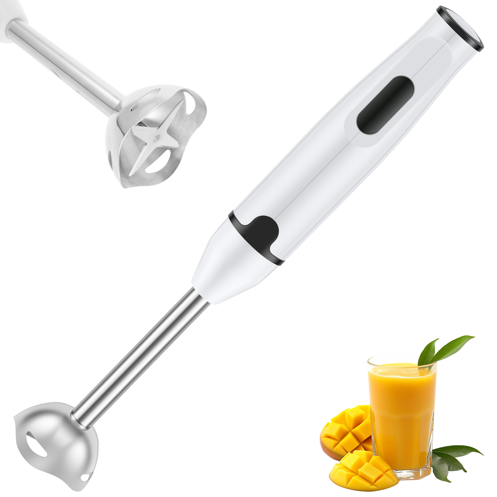 Kitchen Gadgets Electric - خلاط الغمر الفولاذ المقاوم للصدأ المنزلية