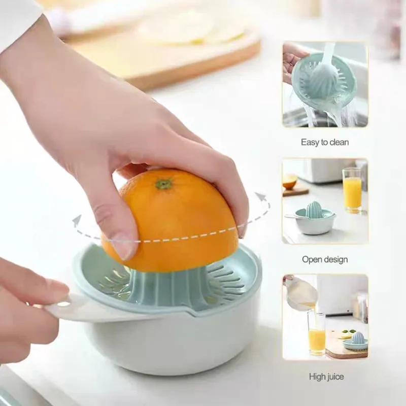 Kitchen Gadgets Juicer - عصارة ليمون يدوية محمولة، عصارة ليمون