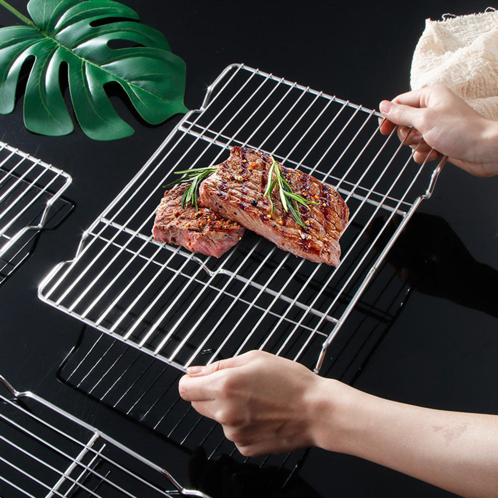 Kitchen Gadgets China - الفولاذ المقاوم للصدأ الشواء شبكة حصيرة