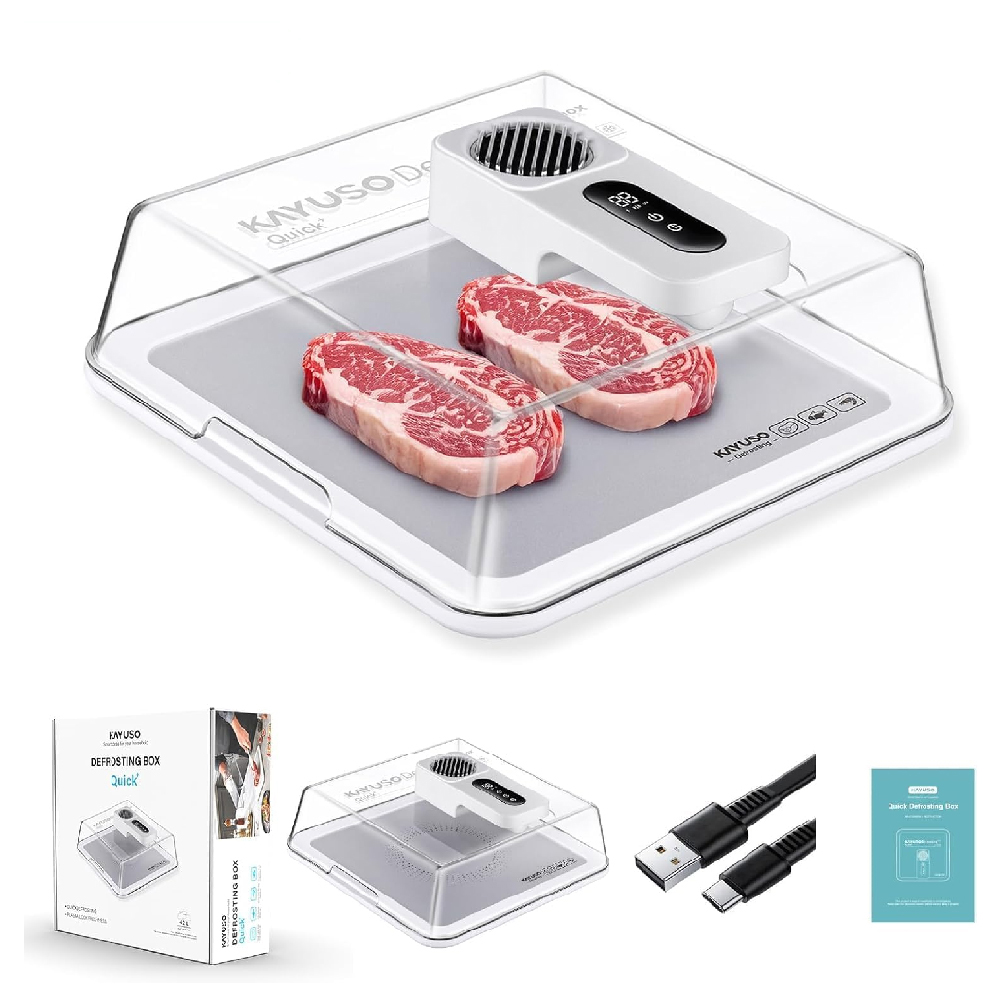 Kitchen Gadgets Electric - صينية إذابة الأطعمة المجمدة السريعة، لوحة