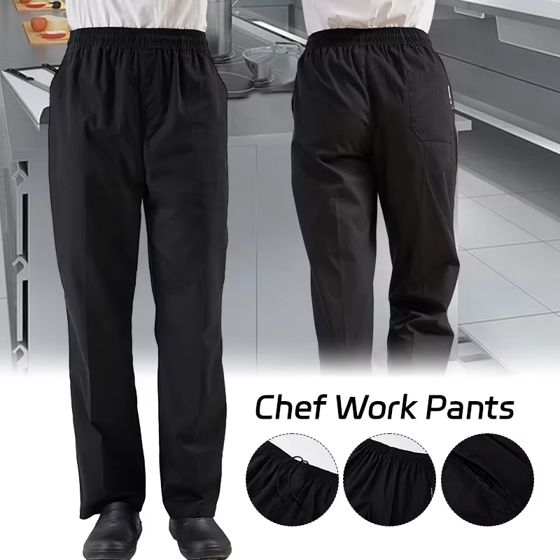 Kitchen Gadgets China - سراويل طهاة عالية الجودة للرجال، بنطلونات