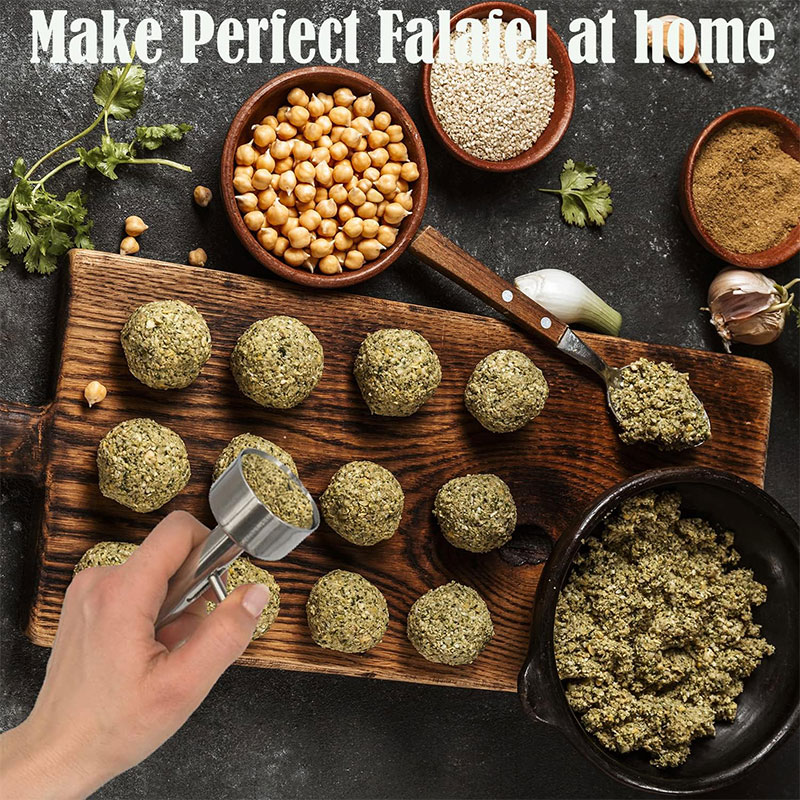 أدوات صنع الفلافل وكرات اللحم، - مراجعة Kitchen Gadgets Modern وسعره