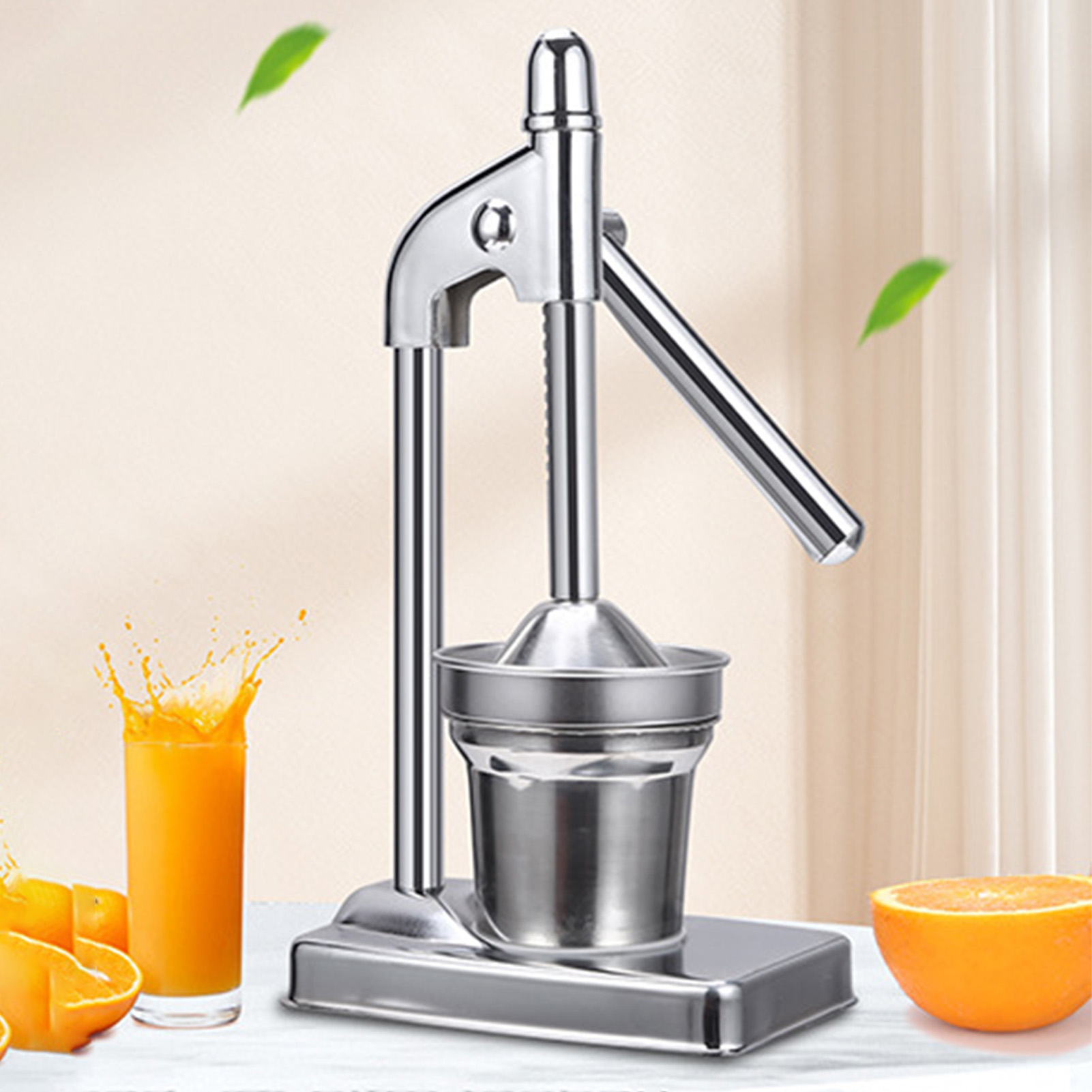 عصارة يدوية من الفولاذ المقاوم - مراجعة Kitchen Gadgets Juicer وسعره