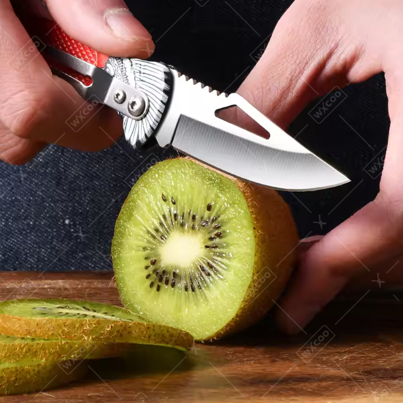 سكين قابل للطي من الفولاذ المق - مراجعة Kitchen Gadgets China وسعره