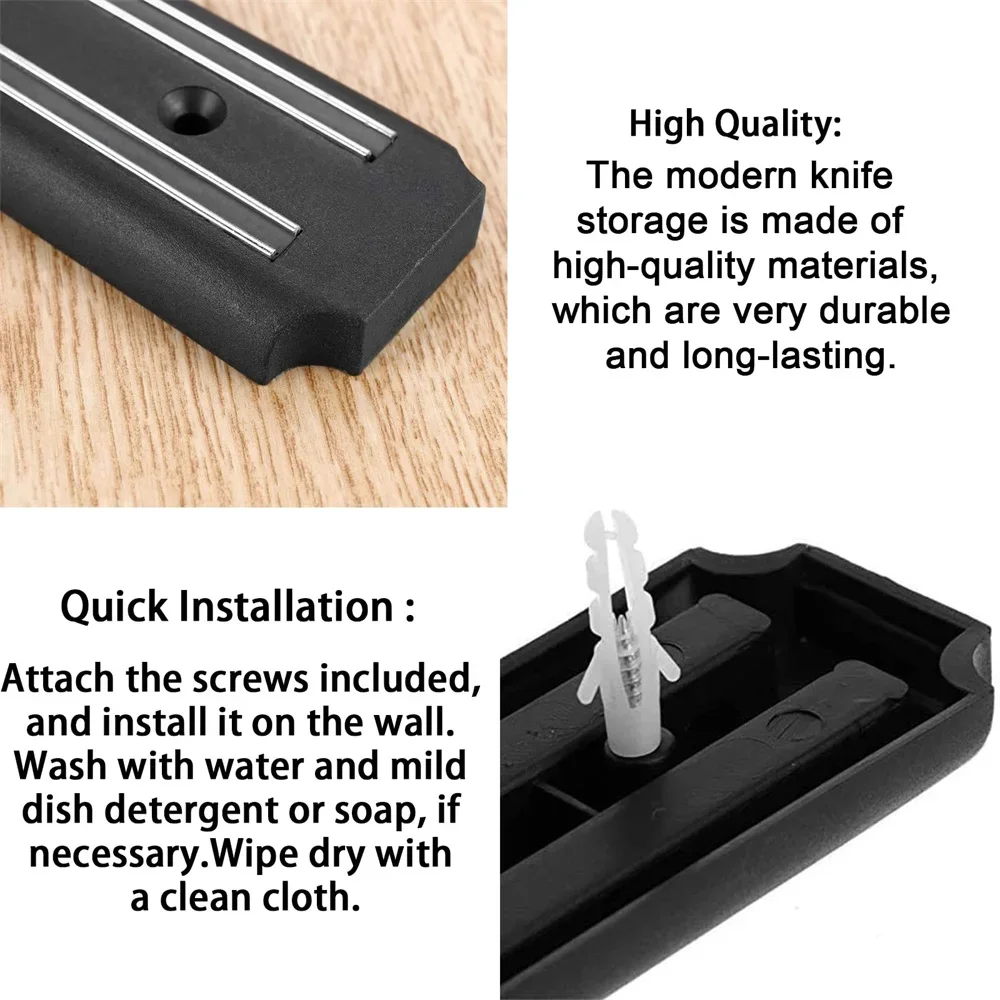 1 قطعة أقصى مساحة المطبخ الخاص - مراجعة Magnetic Knife Strip وسعره