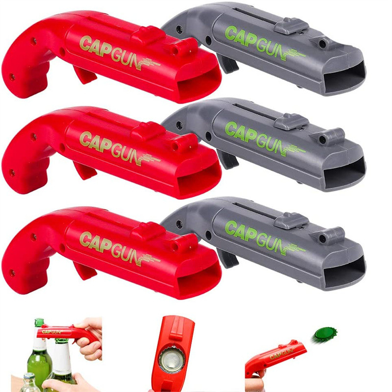فتاحة زجاجات بيرة على شكل مسدس - مراجعة Kitchen Gadgets Novelty وسعره