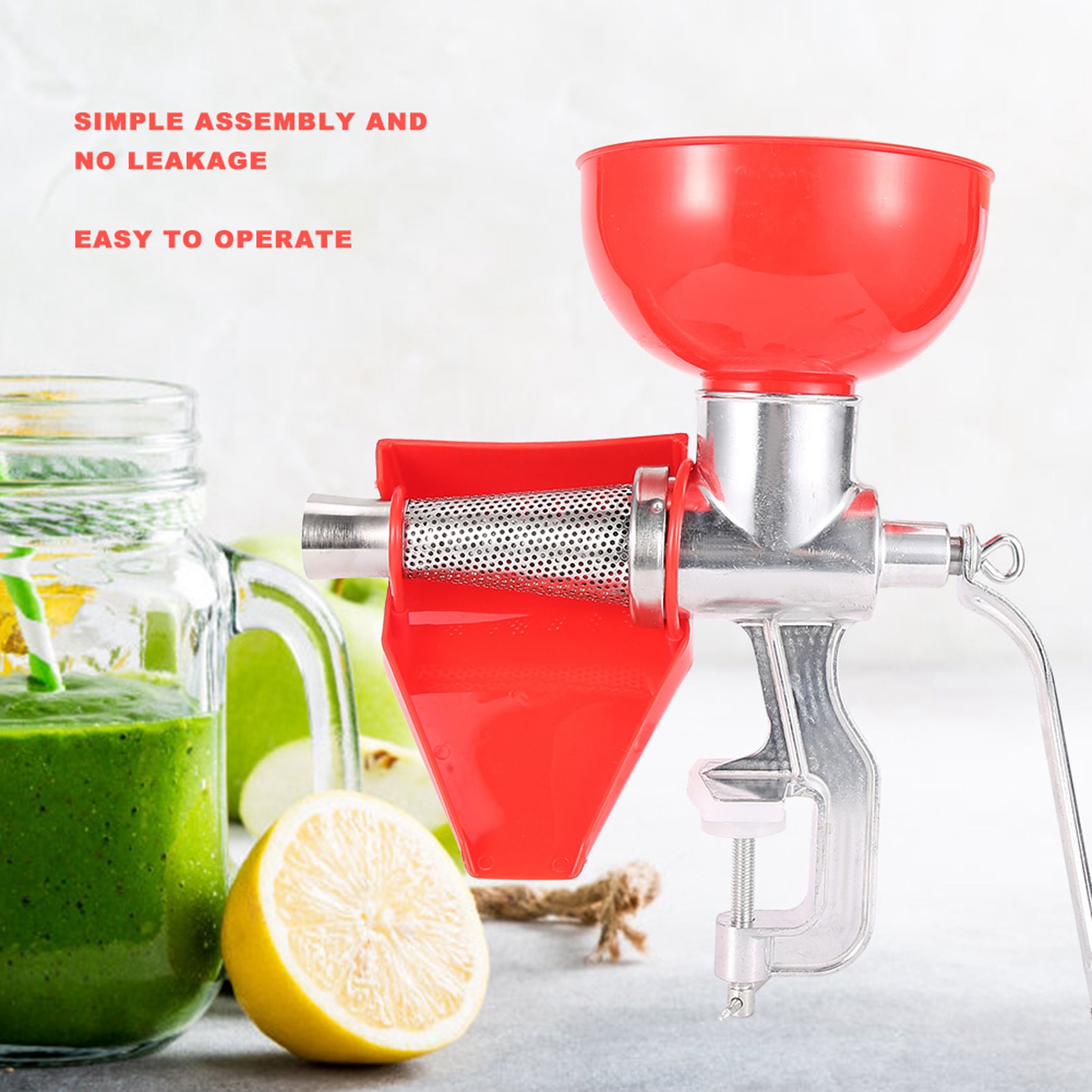 عصارة يدوية سميكة من سبائك الأ - مراجعة Kitchen Gadgets Juicer وسعره