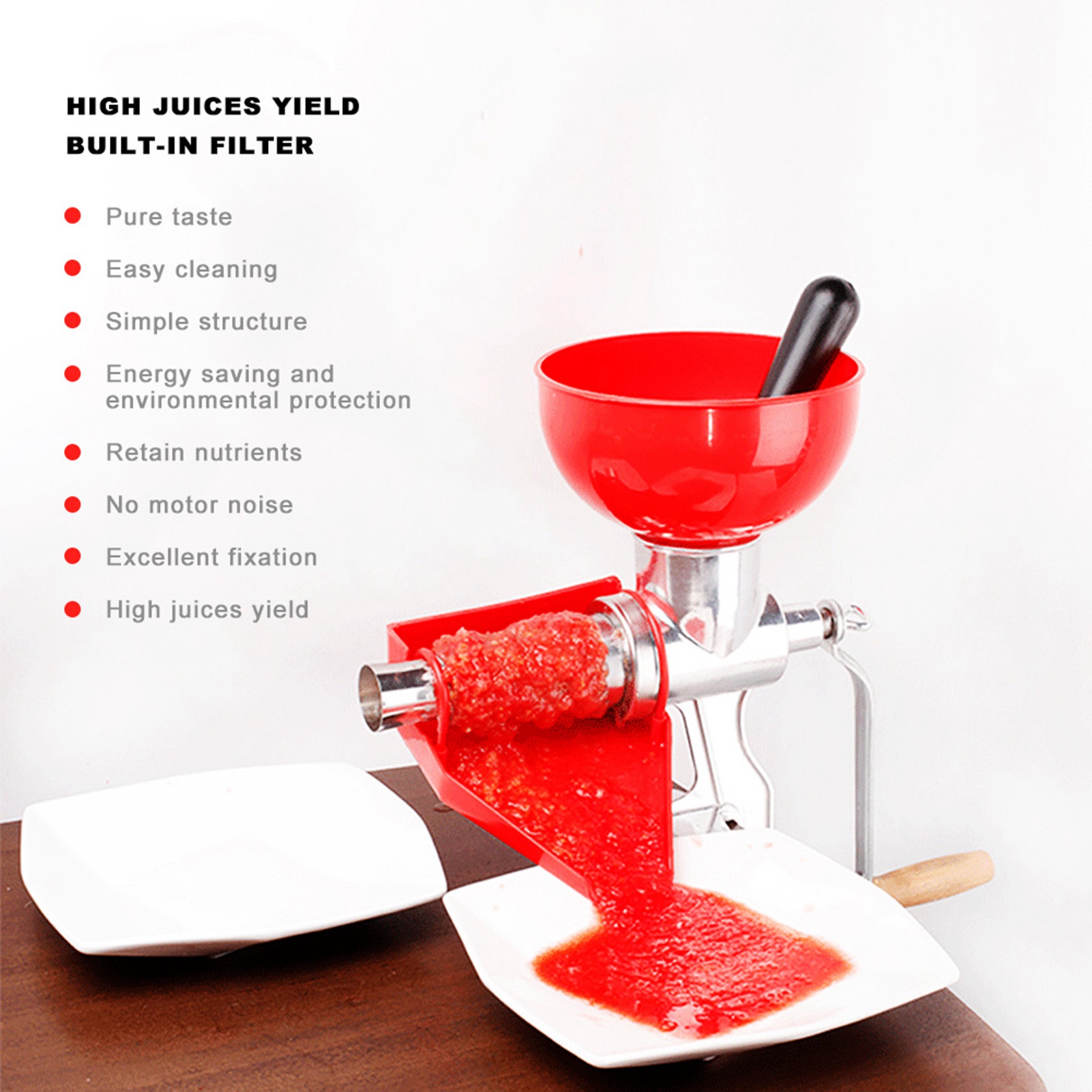 عصارة يدوية سميكة من سبائك الأ - مراجعة Kitchen Gadgets Juicer وسعره