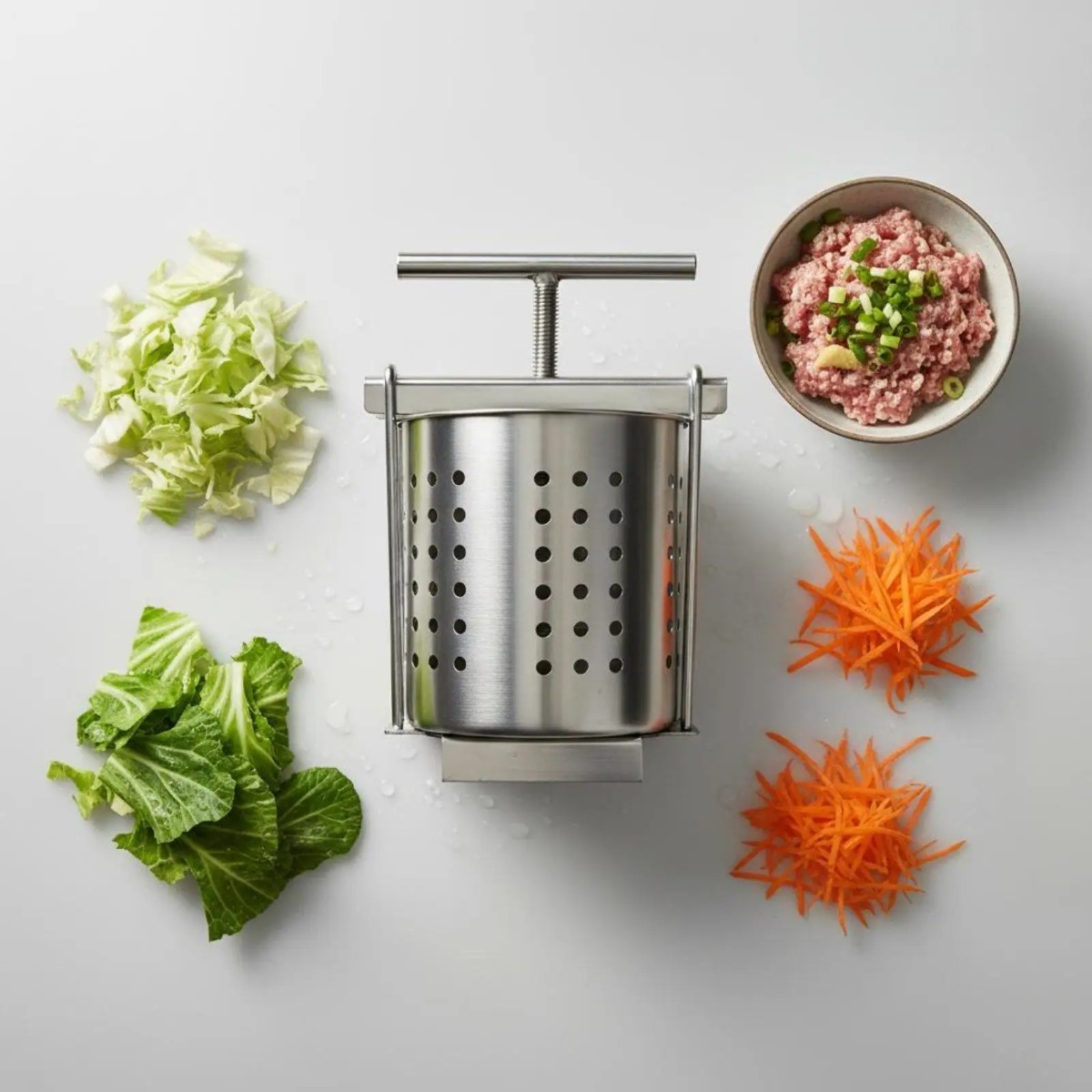 جهاز تجفيف الخضروات، أداة مطبخ - مراجعة Kitchen Gadgets Juicer وسعره