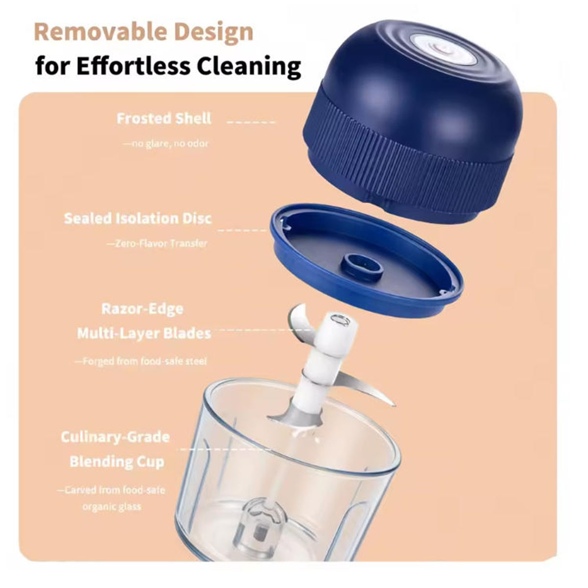 قطعة واحدة: مفرمة ثوم كهربائية - مراجعة Kitchen Gadgets Blender وسعره