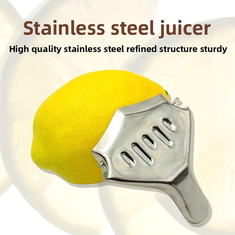 ملقط ليمون من الفولاذ المقاوم  - مراجعة Kitchen Gadgets Juicer وسعره