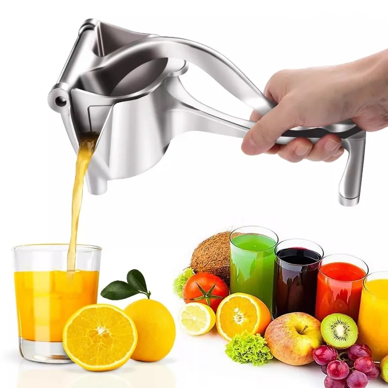 عصارة يدوية من سبائك الألومنيو - مراجعة Kitchen Gadgets Juicer وسعره