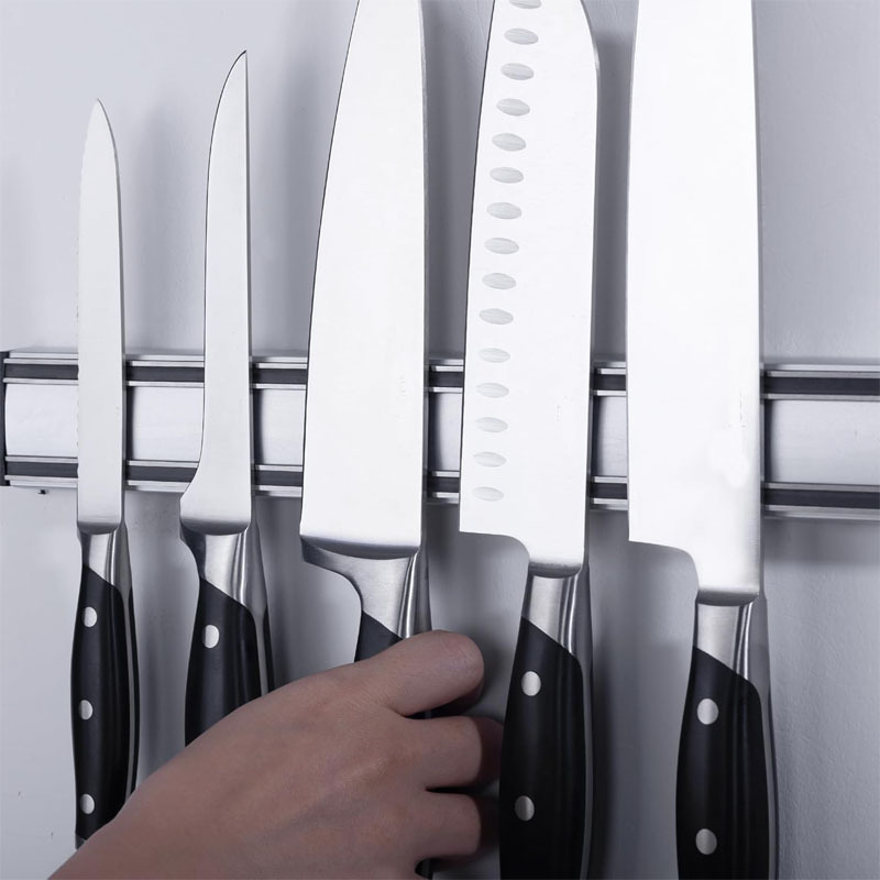 حامل سكاكين مغناطيسي من الألوم - مراجعة Magnetic Knife Strip وسعره