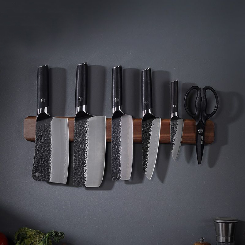 العلامة التجارية سميكة السنط ا - مراجعة Magnetic Knife Strip وسعره